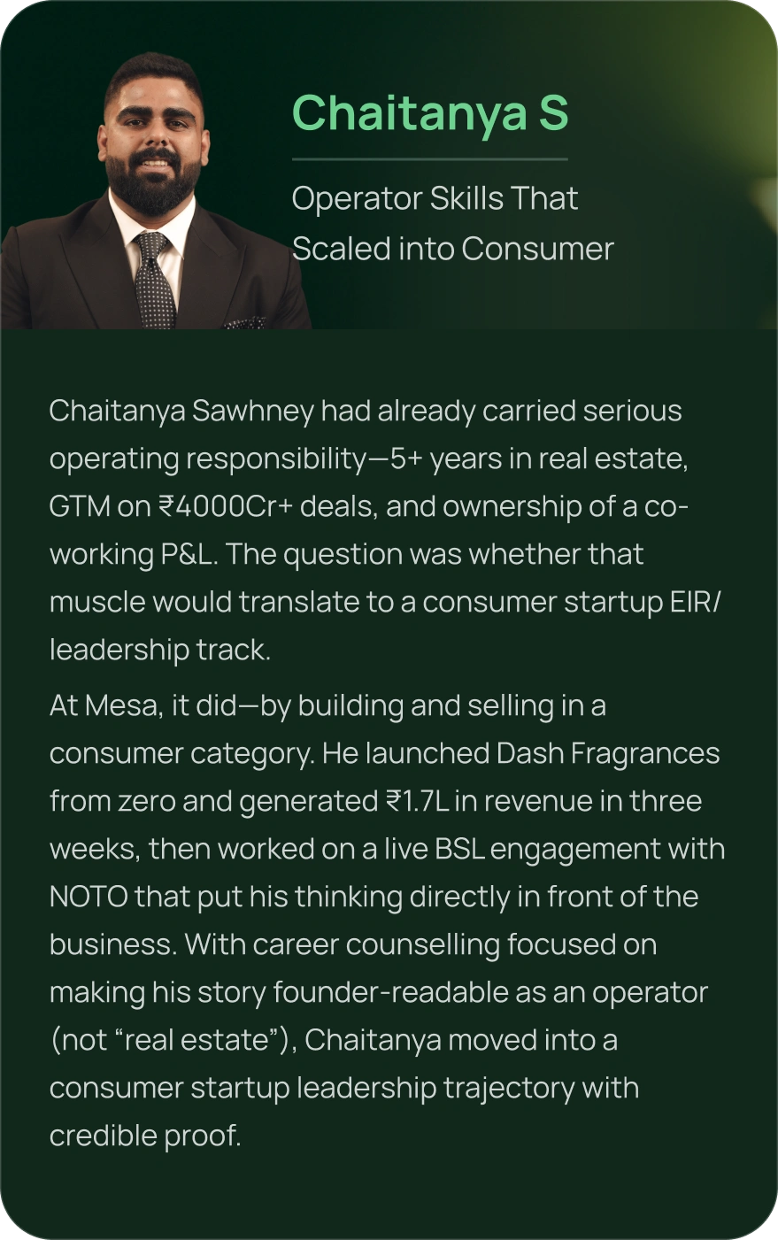 Profile card